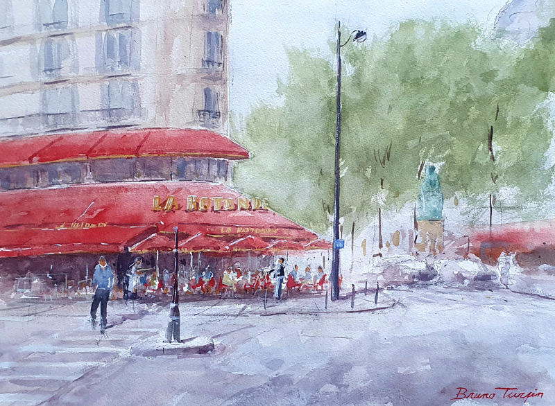 Watercolor 30x40cm, 300g paper